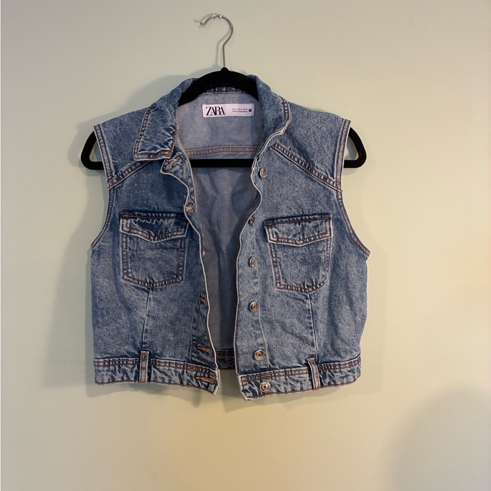 Zara Light Blue Denim Jacket